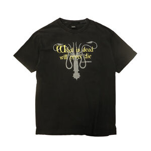 Vintage Game of Thrones HBO What is dead will never die Graphic T-Shirt